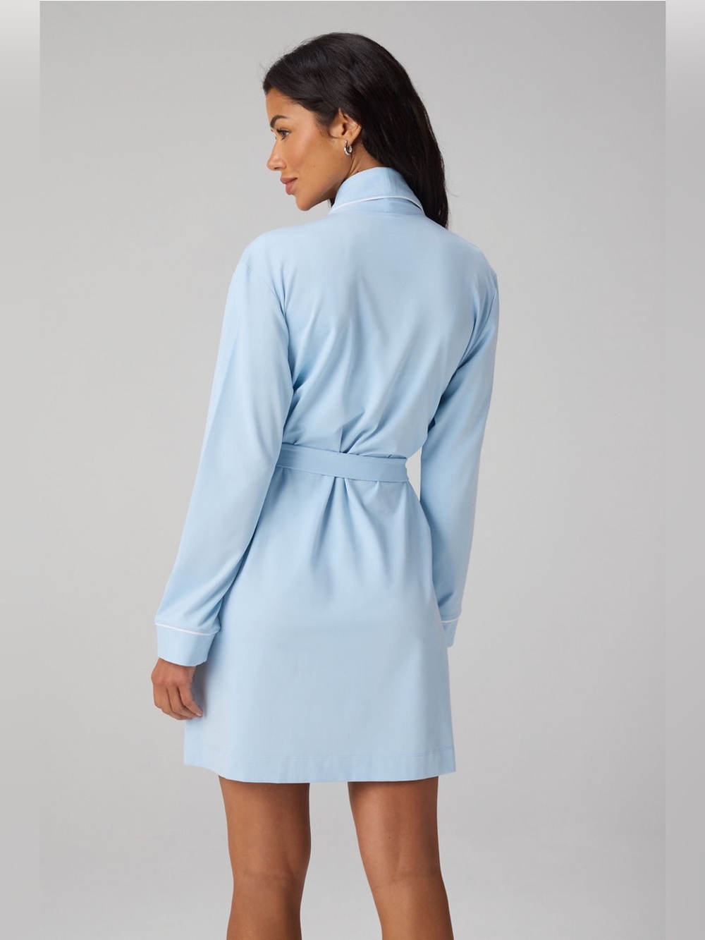 Fabletics Cloud Jersey Sleep Robe - Picture 2 of 15